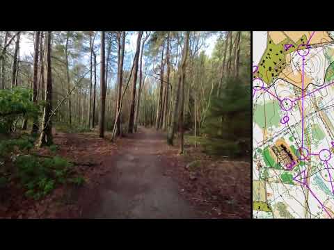 Glen O Dee | Local Green 4.6km | Headcam Orienteering