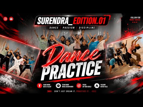 🎭 Dance Class Practice Video | Contemporary training 🔥#dance #explore #videoediting 
