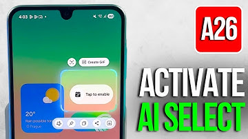 Activate  AI Select on Edge Panel for Samsung Galaxy A26 - Quick Guide