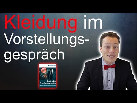 Video: Wie sollte ich mich für ein paraprofessionelles Vorstellungsgespräch kleiden?