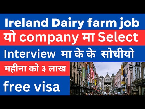 how to apply ireland work visa from nepal 2024 