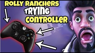 rolly ranchers fortnite - fortnite noob plays with a controller does really good  fortnite noob plays with a controller does really good - rolly ranchers fortnite