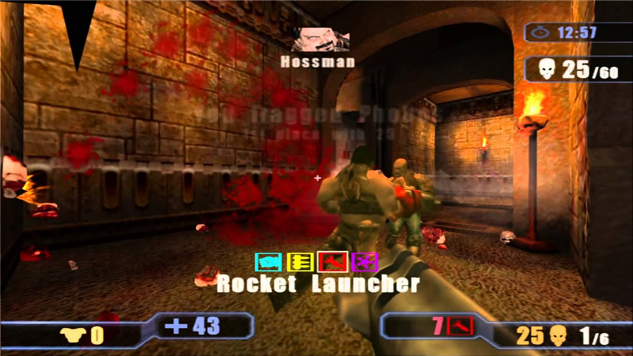 Quake 3 Revolution (Ps2 4 player mode) 