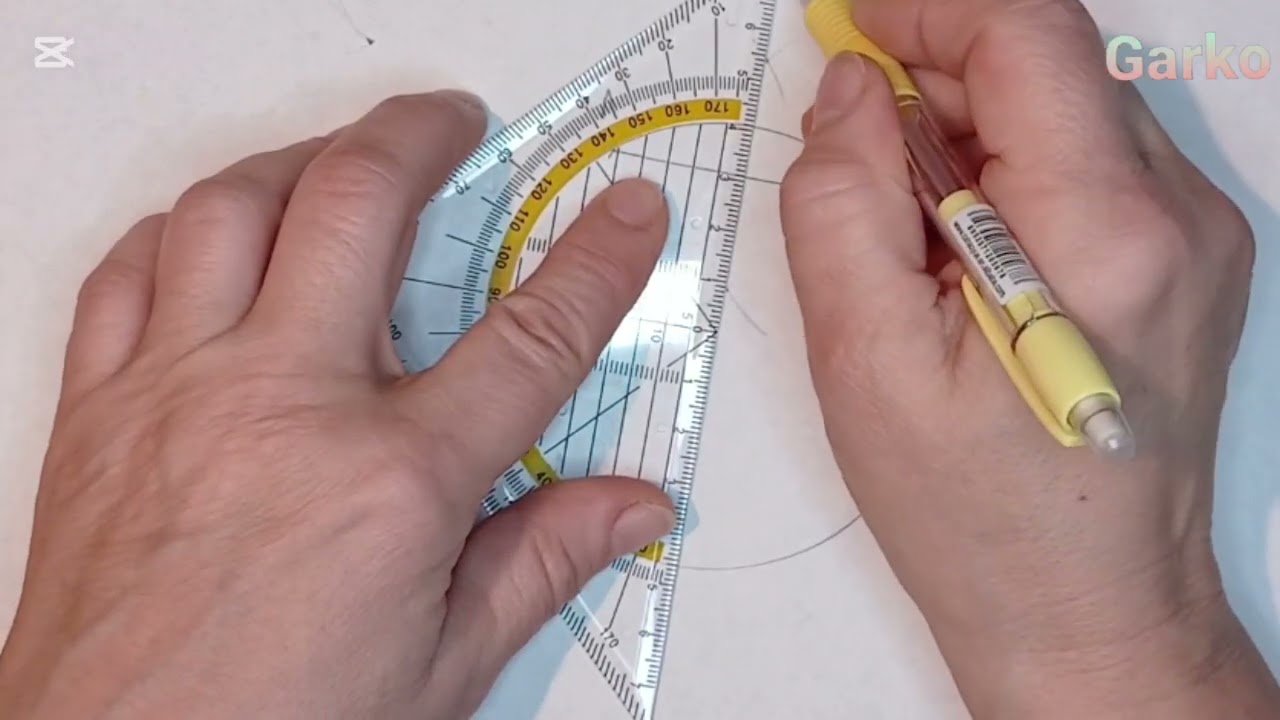 Lectia 19) Determinarea centrului unui cerc sau qrc de cerc
