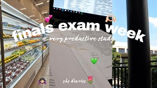 A Productive Study Vlog Midnight Study,Exam Week,Grocery Shopping,Study For Finals Exam
