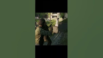 "If I get in trouble down there, you make every shot count" - TLOU Part 1 #shorts