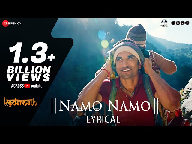 Namo Namo - Lyrical | Kedarnath | Sushant Rajput | Sara Ali Khan | Amit Trivedi | Amitabh B class=