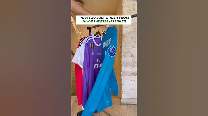 Ronaldo Jersey In India 🇮🇳 | Shop Now www.thejerseyatena.in #footballjersey #subscribe #shorts