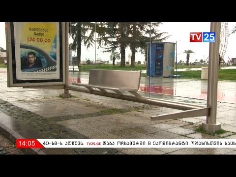 როდის აღდგება დაზიანებული მოსაცდელი გოგებაშვილის ქუჩაზე