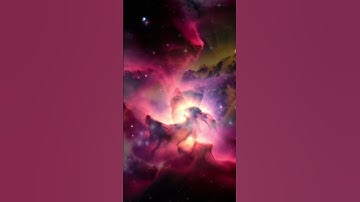 Scorpion-look Nebula in Deep Outer Space In Action