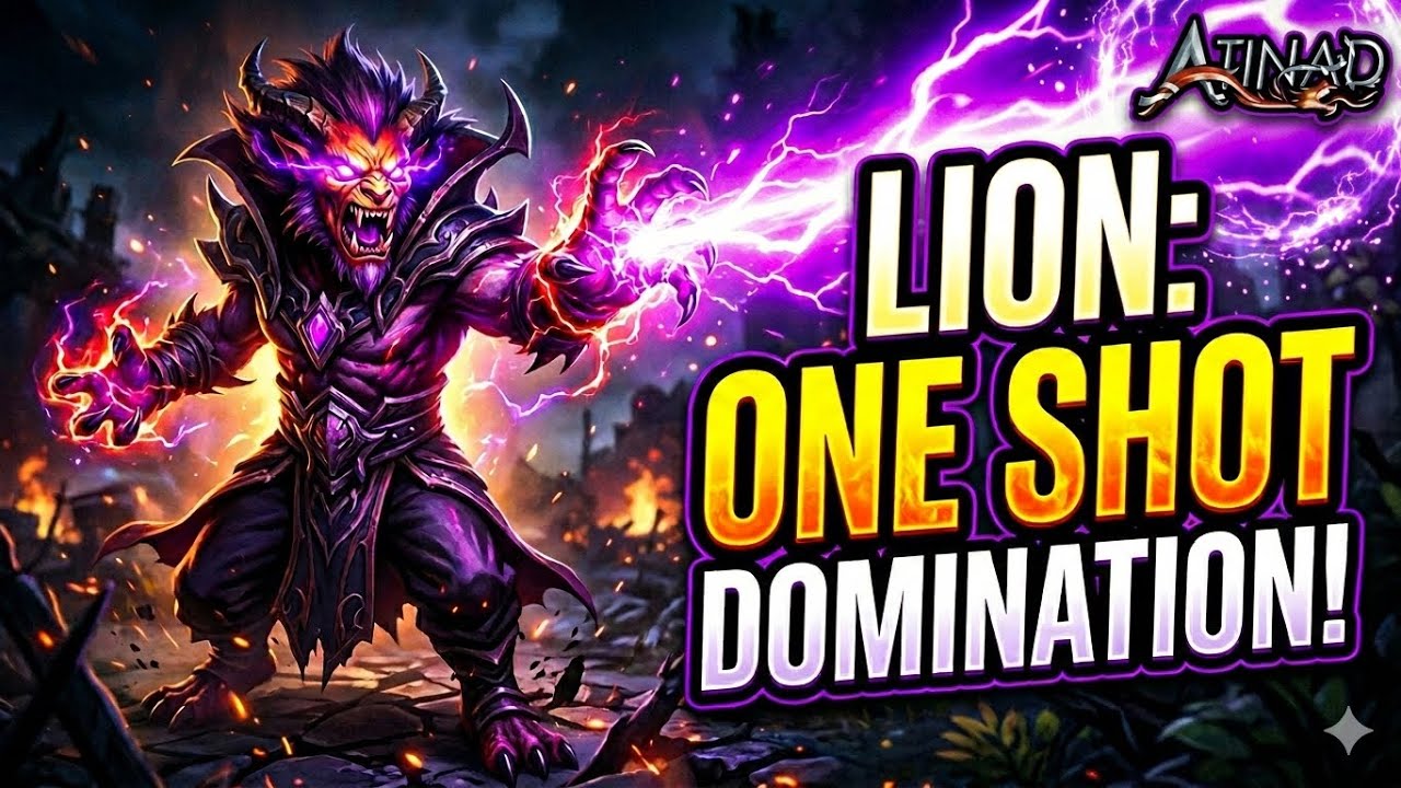 LION DEMON IS UNSTOPPABLE! 😈 Dota 1 Atinad Godlike Gameplay #dota #atinad #warcraft #dota2 #dotawtf