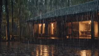 Heavy rain to sleep immediately  Let the sound of rain wash away your sadness tonight Relax