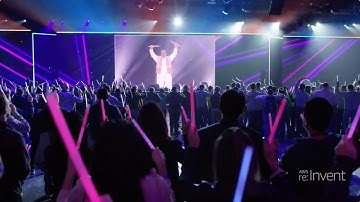 AWS re:Invent 2018 - Daily re:Port - Air Drumming