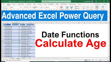 Advanced Excel Power Query - Calculate Age from year