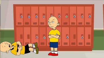 Caillou beats up the school bully and gets ungrounded
