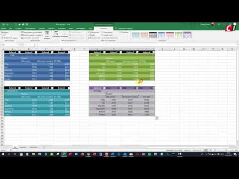 Excel - tabel opmaken