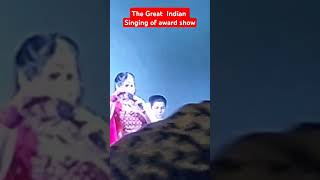 The Great Indian singing of award show
