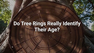 Do Tree Rings Really Reveal a Tree’s Age? 🌳🔍