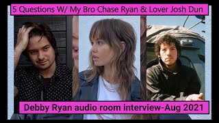 Debby Ryan interviews Josh Dun & Chase Ryan