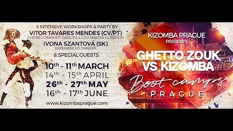 Ghetto Zouk Dance vs Kizomba boot camps in Prague