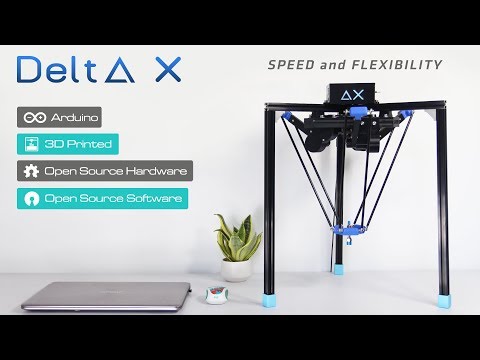 Delta X - The First Open Source Delta Robot Kit In The World - Full