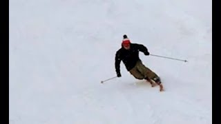 テレマーク練習 小出スキー場20190209