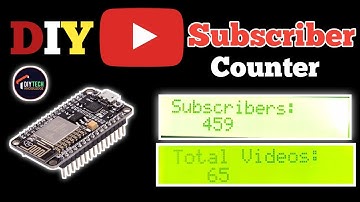I Built An Internet Connected Subscriber Counter For My YouTube Channel