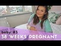 38 WEEKS PREGNANT - CLOSE TO LABOUR, SYMPTOMS, BABY'S HEAD ENGAGED & 38 WEEK BUMP - PREGNANCY UPDATE