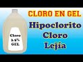 Preparando Cloro en Gel