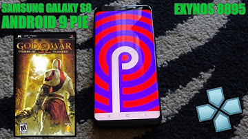 Galaxy S8 (Exynos) - Android 9 Pie Beta - God of War Chains of Olympus - PPSSPP v1.7.5 - Test