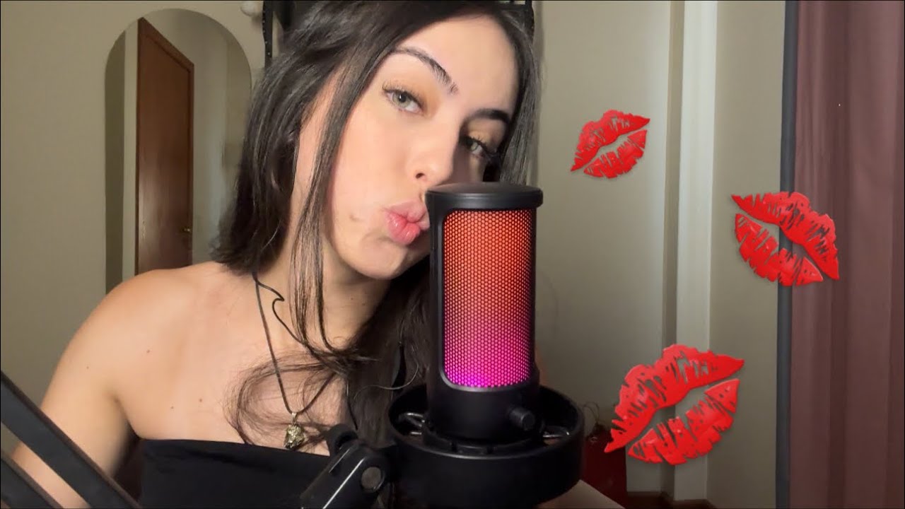 ASMR- TE DANDO BEIJINHOS ATÉ VOCÊ DORMIR! 