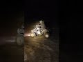 Дрифт на квадроцикле по гололёду