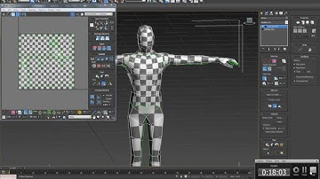 Pelt Mapping SGMan in 3DS max