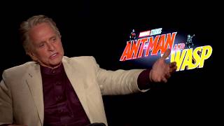 Michael Douglas Talks About Being the Father of the 'Ant Man'