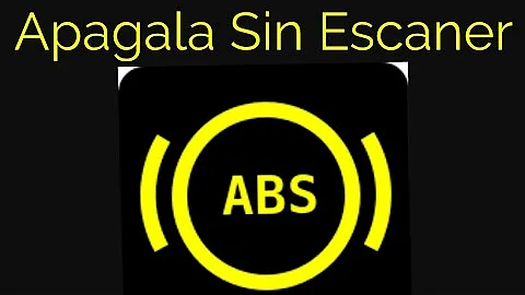 Como apagar o ABS?