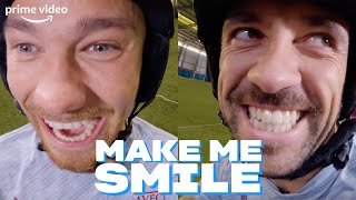 "Oh Mate, Your Schnoz Looks Huge" | Make Me Smile: Matty Cash vs Danny Ings | Prime Video Sport