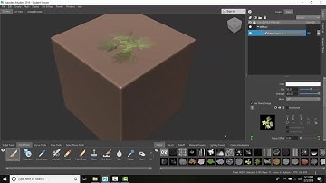 Mudbox 06 22 Paint Using Brush Stamps