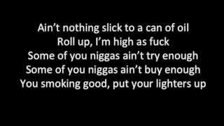 Rotation - Wale ft. 2Chainz &amp; Wiz Khalifa (Lyrics on screen)