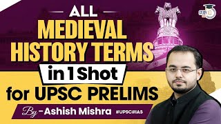All Medieval history terms | UPSC, PCS, All Gov exam | Marathon | StudyIQ IAS