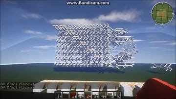 Redstone Computer Part 2, 8 Register Block + Adder