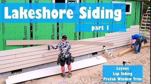How to Install SmartSide Lap Siding
