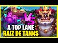 ESSA É A TOPLANE DE TANK RAIZ | League of Legends | ORNN VS TAHKM KENCH TOP 1 Nasus BR