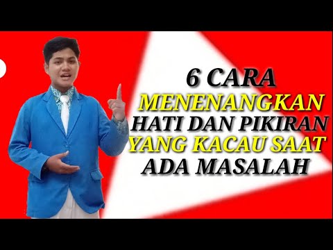 Video: 6 Cara Untuk Menjaga Ketenangan Pikiran Saat Dihina