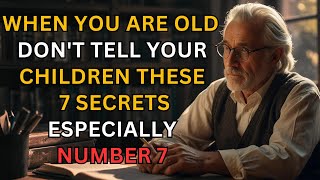The Unspoken Truths of Old Age: 7 secrets You Shouldn't Share with Your Children