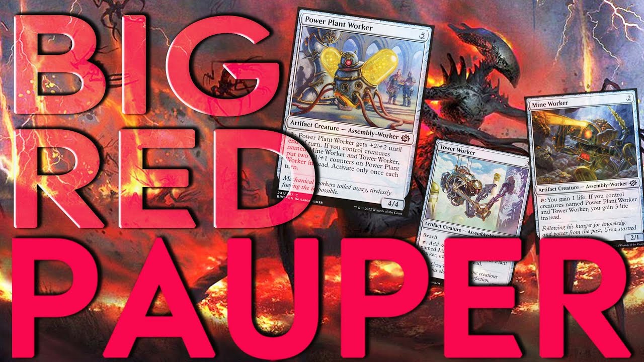 mtg assembly worker cards Assembly-Worker Foil All cards will be carefully packed for safe transit BIG RED TRON - Workers