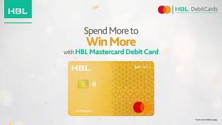 Make every international purchase more rewarding with HBL Mastercard DebitCard!