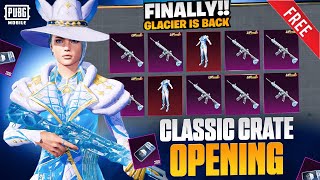 😱M416 GLACIER BACK IN CLASSIC CRATES | FREE CRATES OPENING
