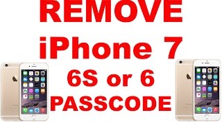 How To Remove Password From iPhone 8 / 7, iPhone 6S, iPhone 6 or iPad screenshot 3