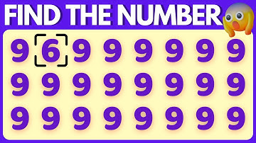 How Sharp Are Your Eyes❓| Find The ODD One Out - Number And Letter Edition🔎| ODD One Out Quiz