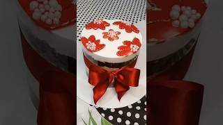 DECORAÇÃO COM FACA / BOLO PRESTÍGIO NO ACETATO COM FITA, IMPROVISANDO NA CONFEITARIA